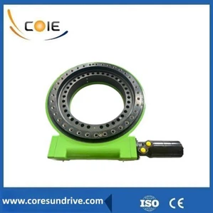 Heavy Load Slewing Bearing For Truck Mounted Crane And Timer Grab Worm Gearing Arrangement